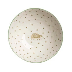 Hedgehogs Stoneware Nibbles Bowl