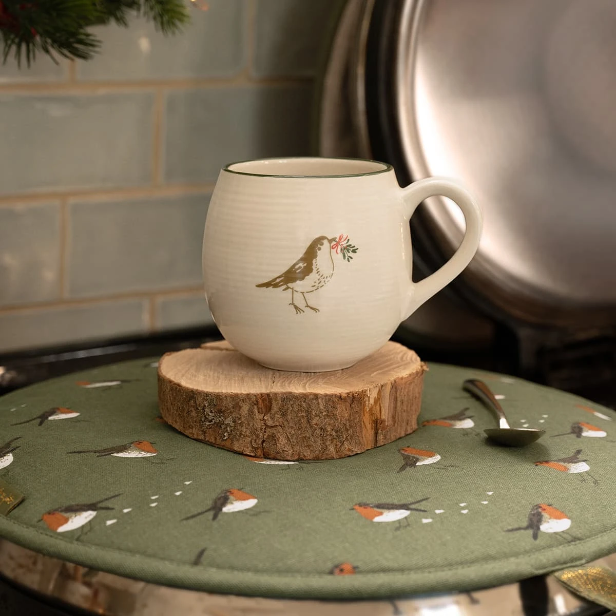 Robin Stoneware Mug - Image 9