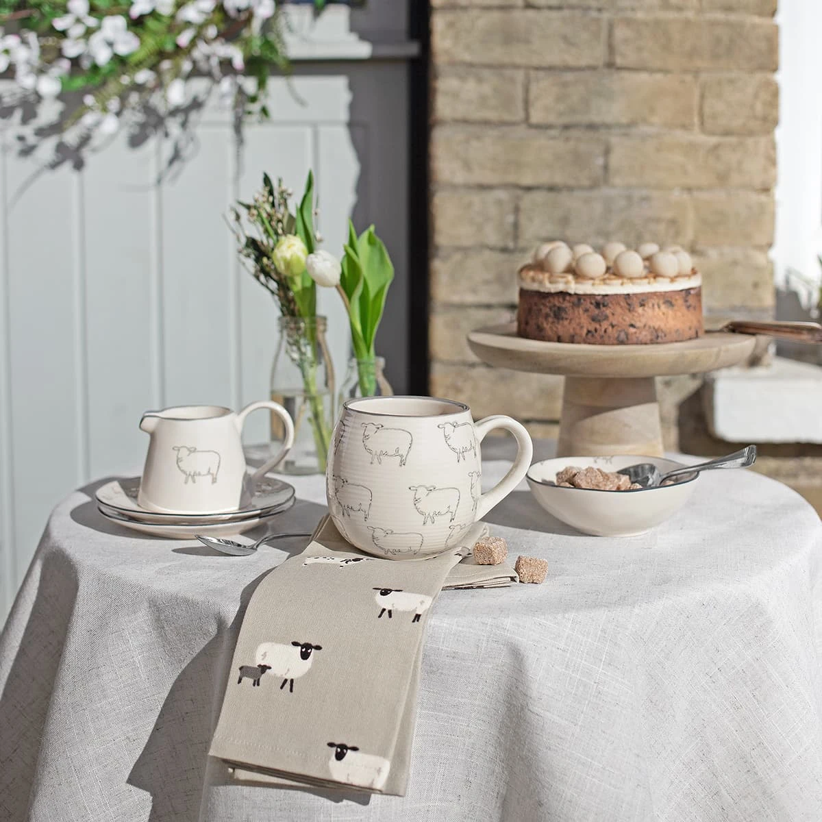 Sheep Stoneware Nibbles Bowl - Image 3