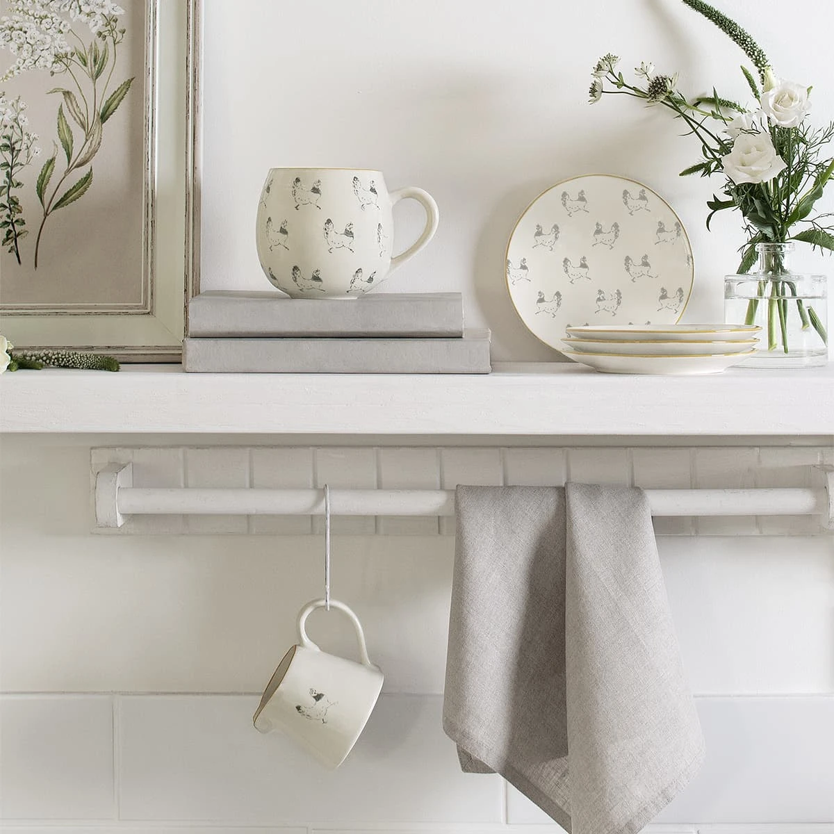 Chicken Stoneware Mug - Image 3