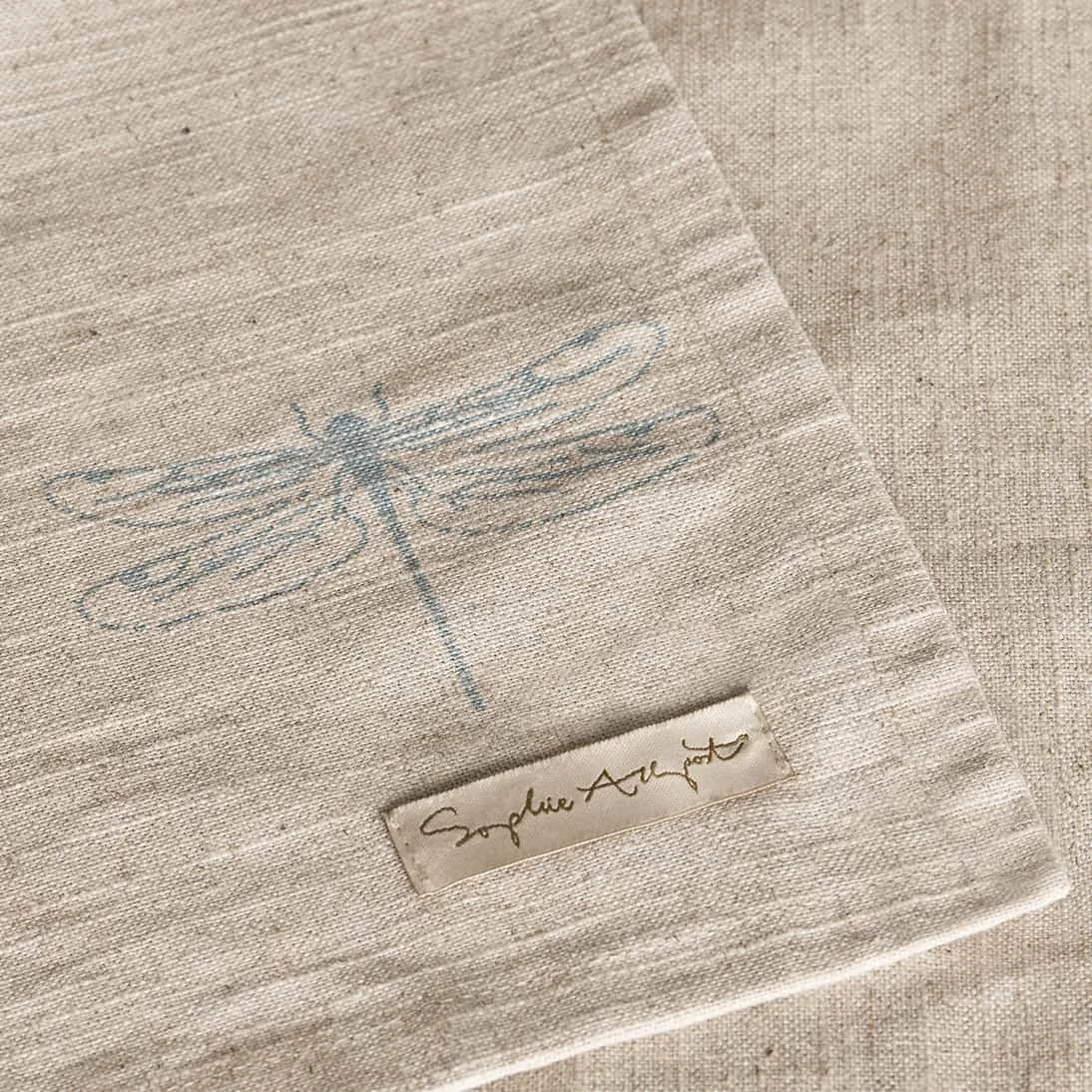 Dragonfly Linen Blend Tablecloth - Image 2