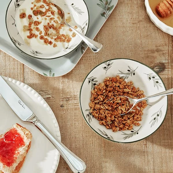 Olive Stoneware Nibbles Bowl - Image 3