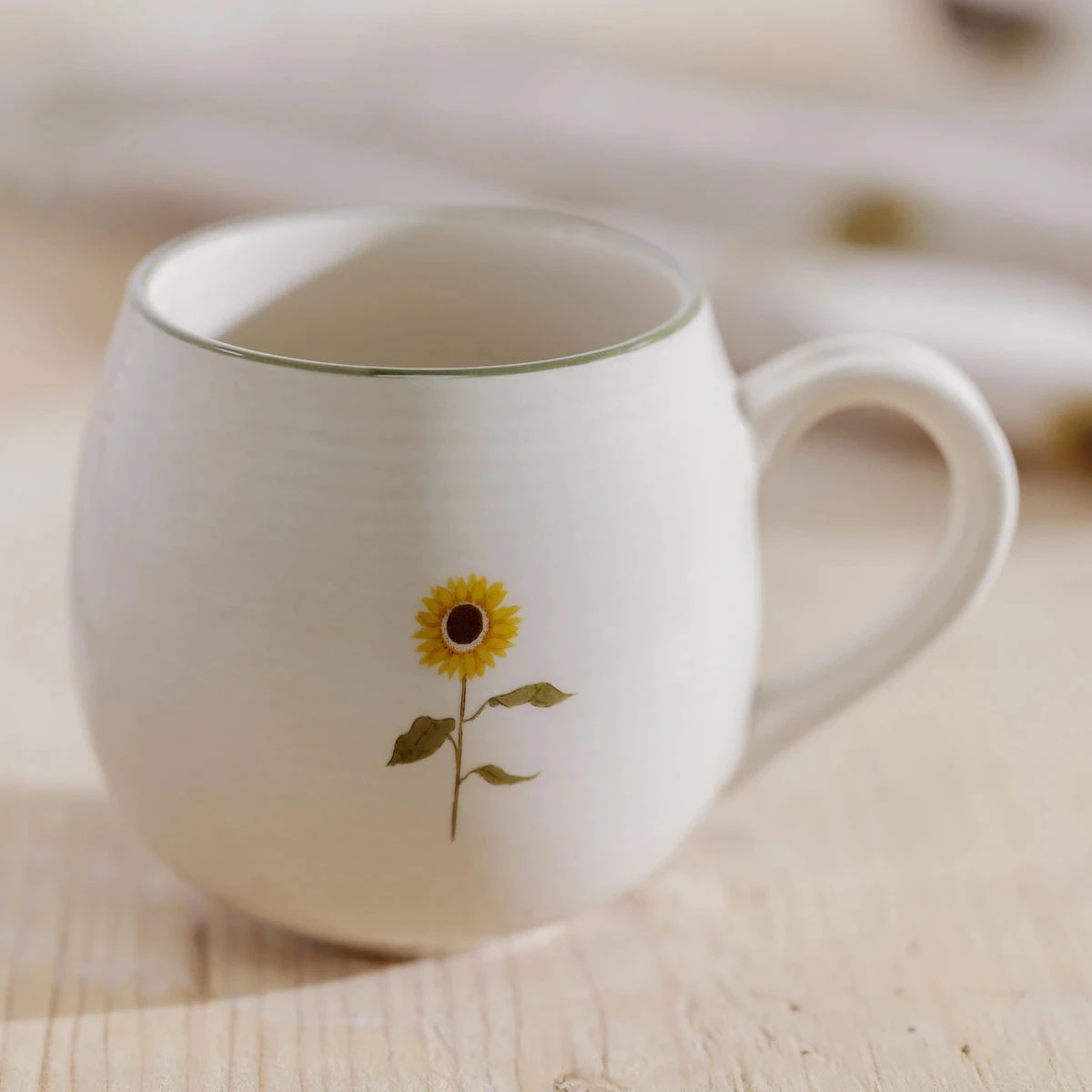 Sunflower Stoneware Mug - Image 2