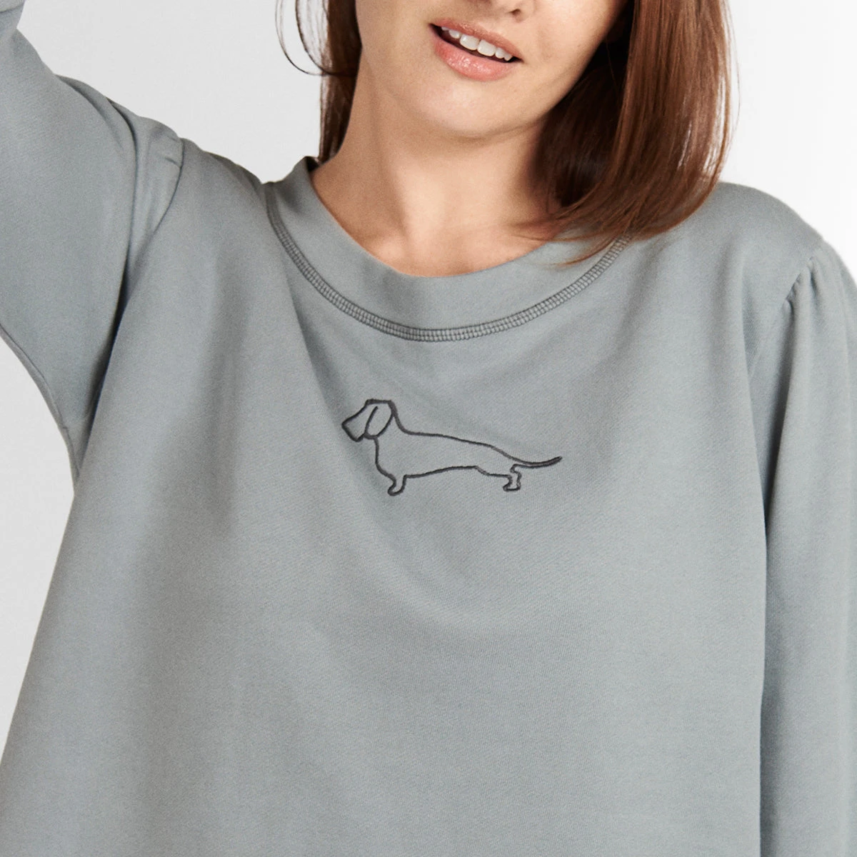 Dachshund Ladies Sweatshirt - Image 5