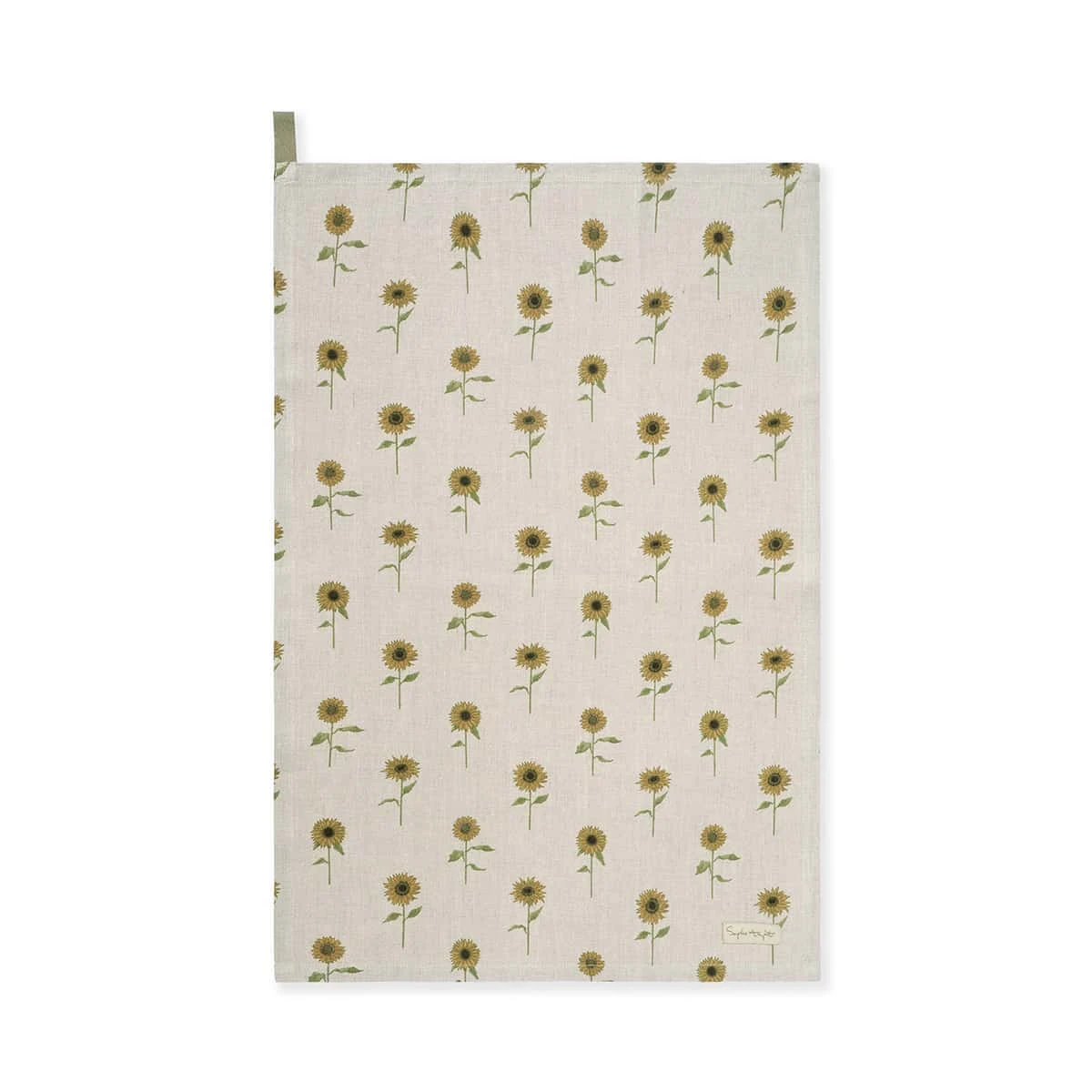 Sunflower Linen Tea Towel - Image 5
