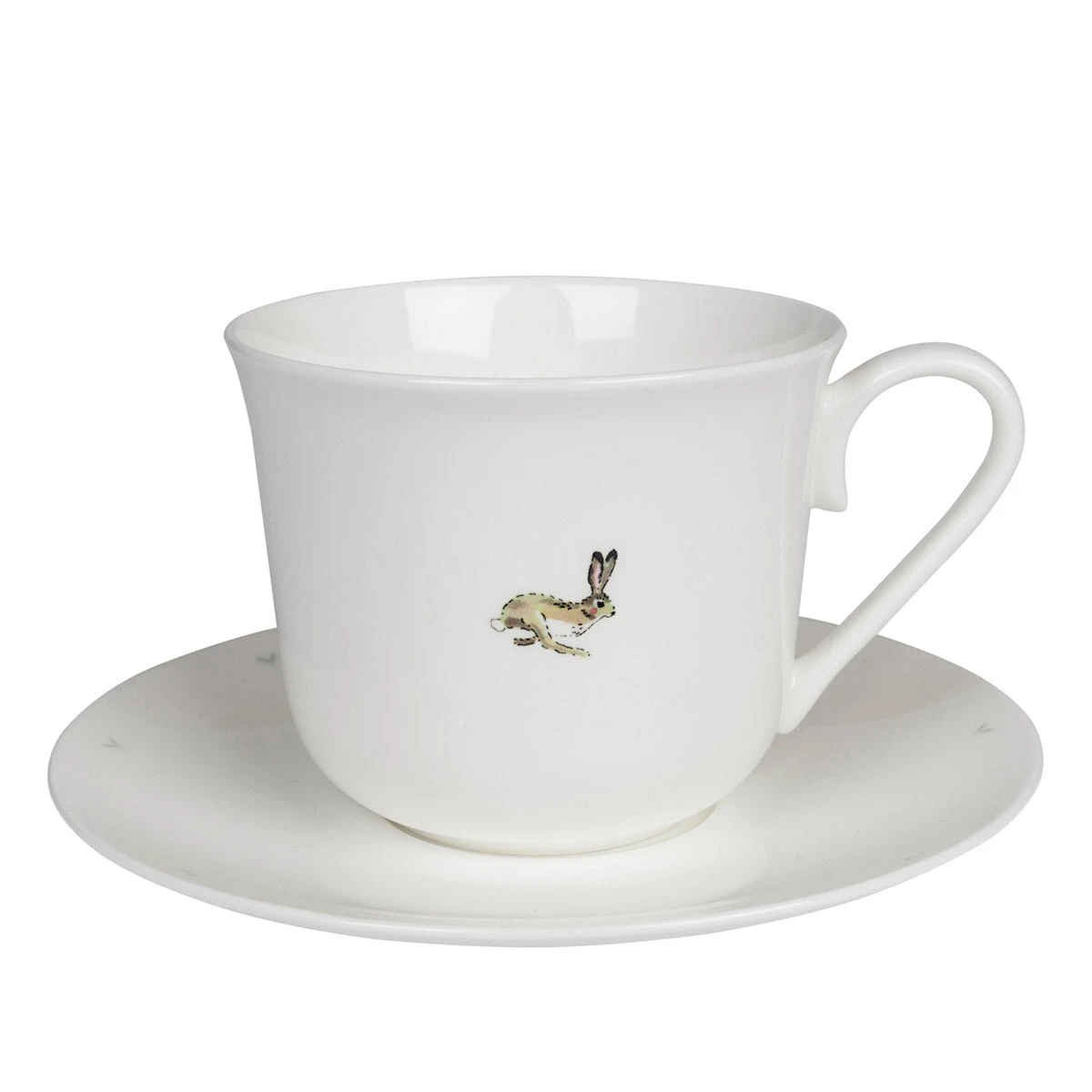 Hare Teacup & Saucer - Image 8